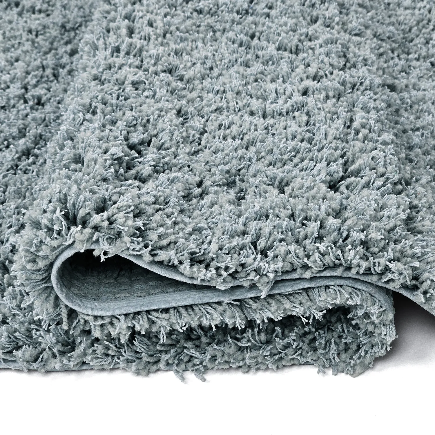 Dywany shaggy - Combarro Solid Cotton Shaggy (jasnoniebieski)