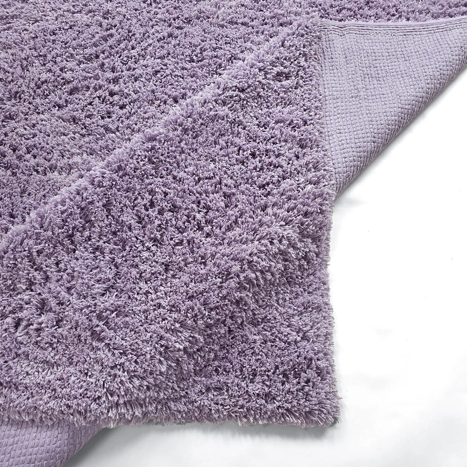 Dywany shaggy - Combarro Solid Cotton Shaggy (jasnofioletowy)