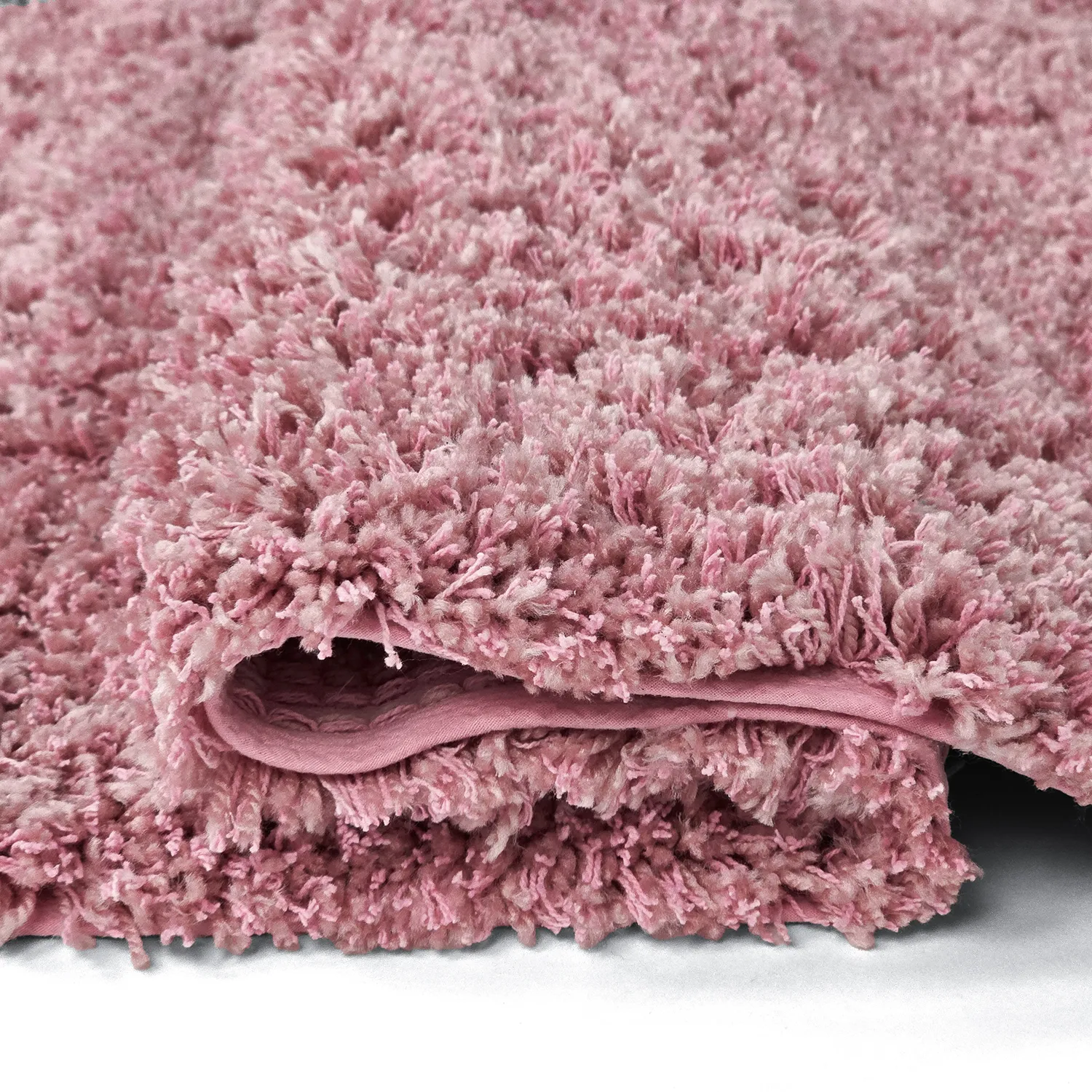 Dywany shaggy - Combarro Solid Cotton Shaggy (jasnoróżowy)