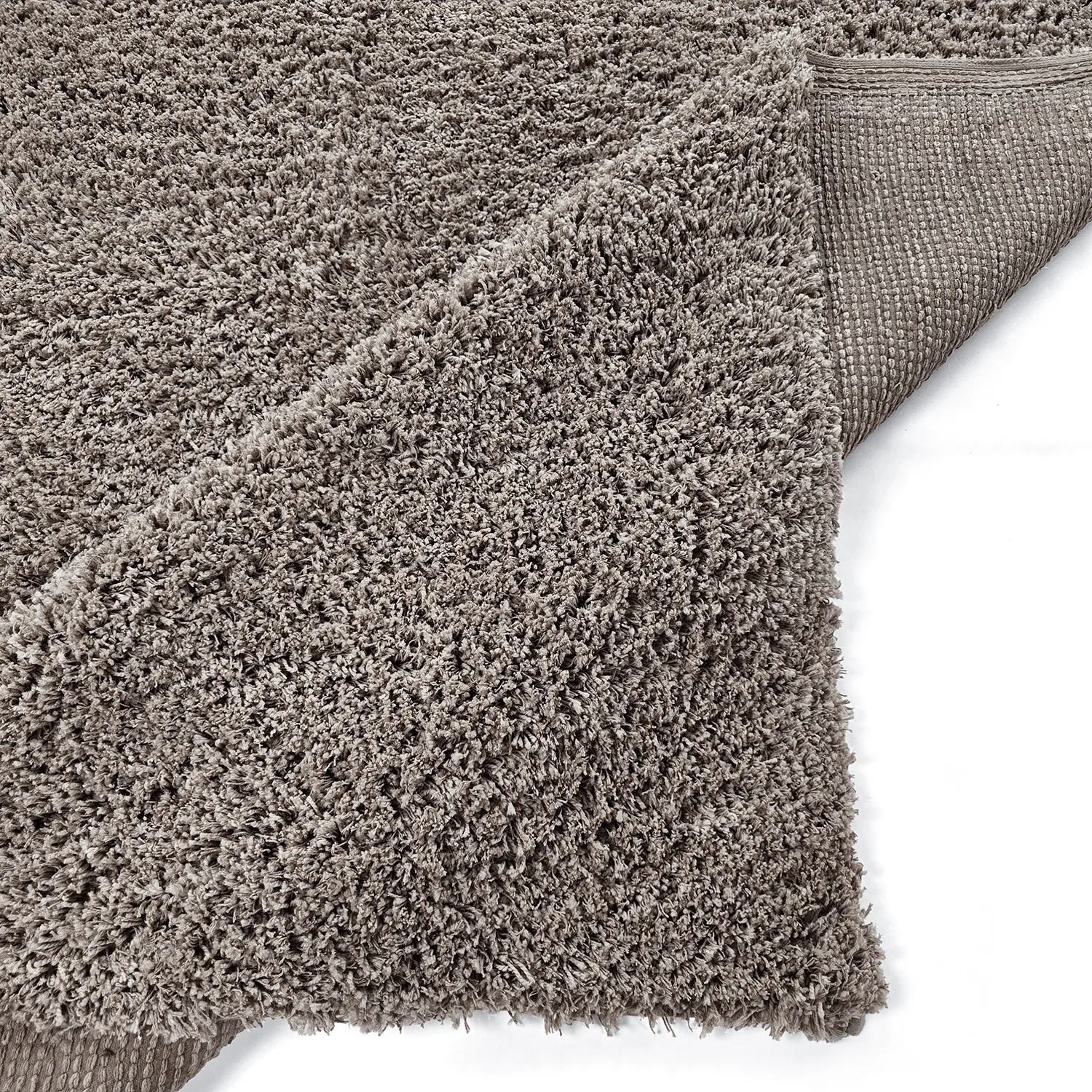 Dywany shaggy - Combarro Solid Cotton Shaggy (taupe)