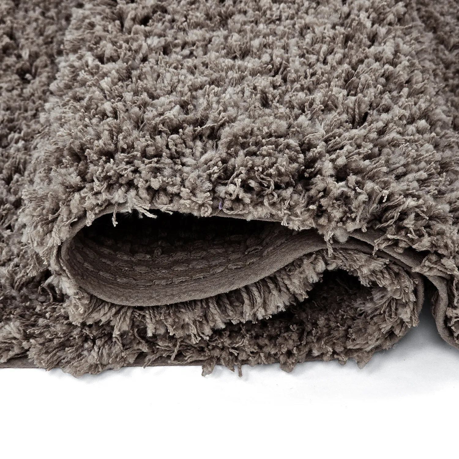 Dywany shaggy - Combarro Solid Cotton Shaggy (taupe)