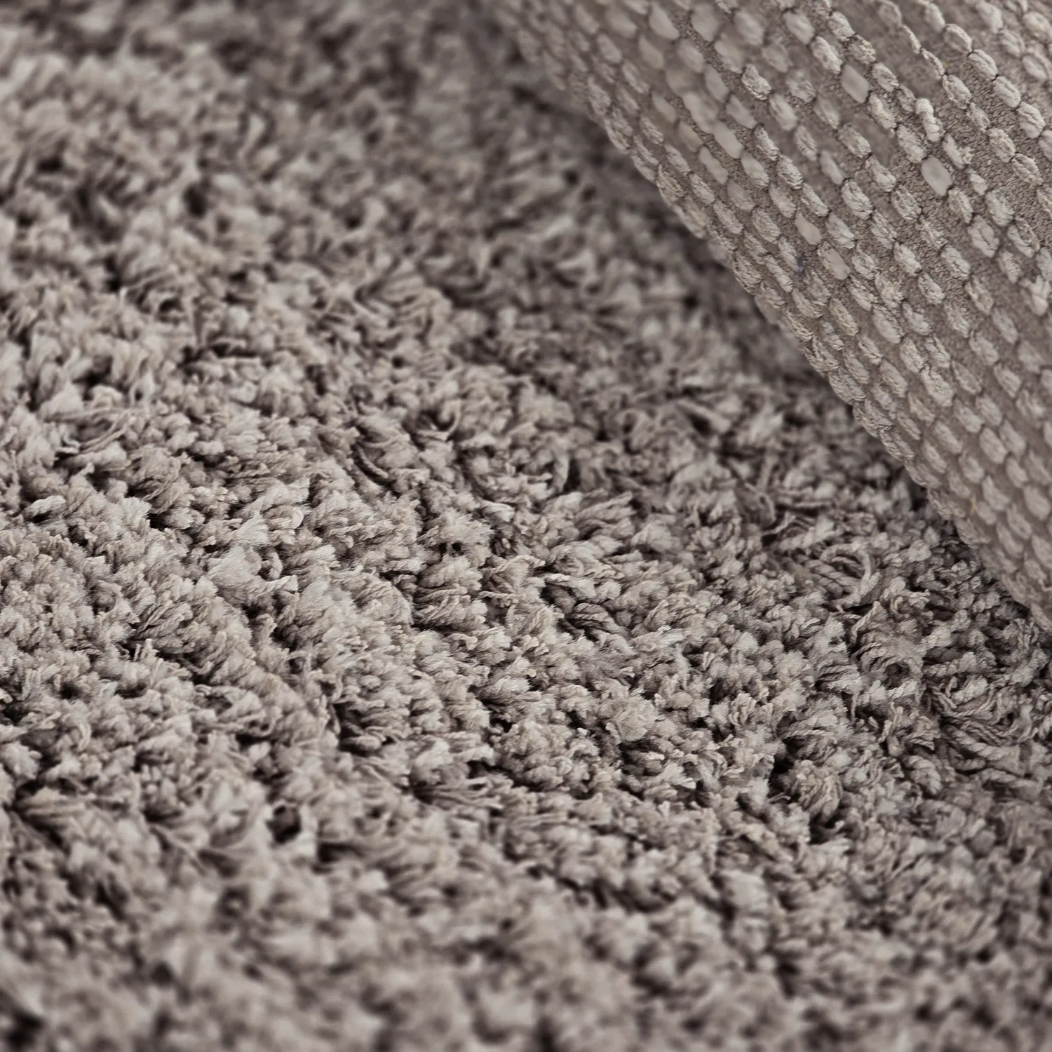 Dywany shaggy - Combarro Solid Cotton Shaggy (taupe)