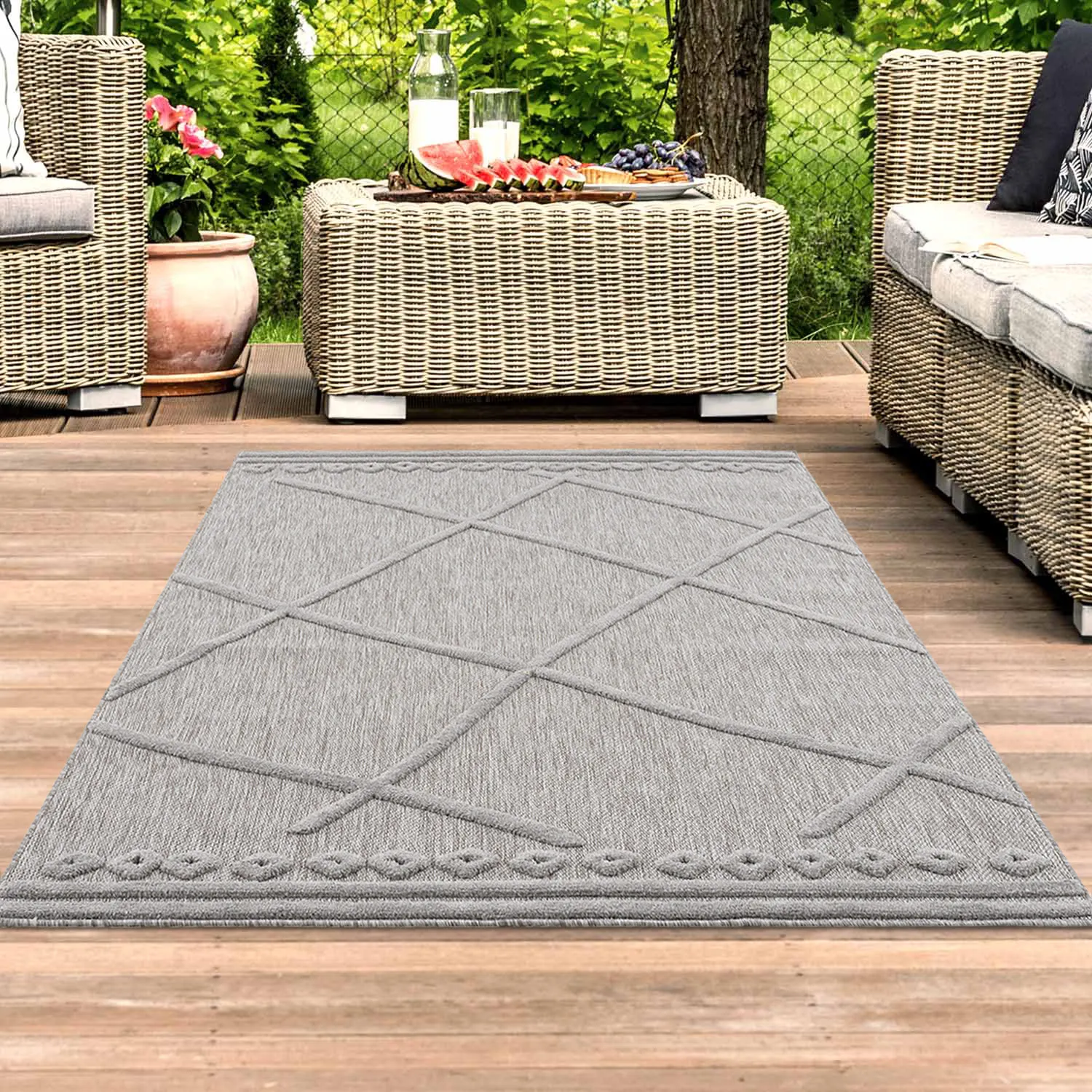Shaggy Indoor-Outdoor - Newhaven (szary)