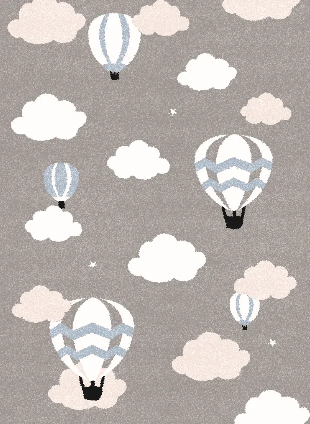 Dywan dziecicęy - Balloons (niebieski)