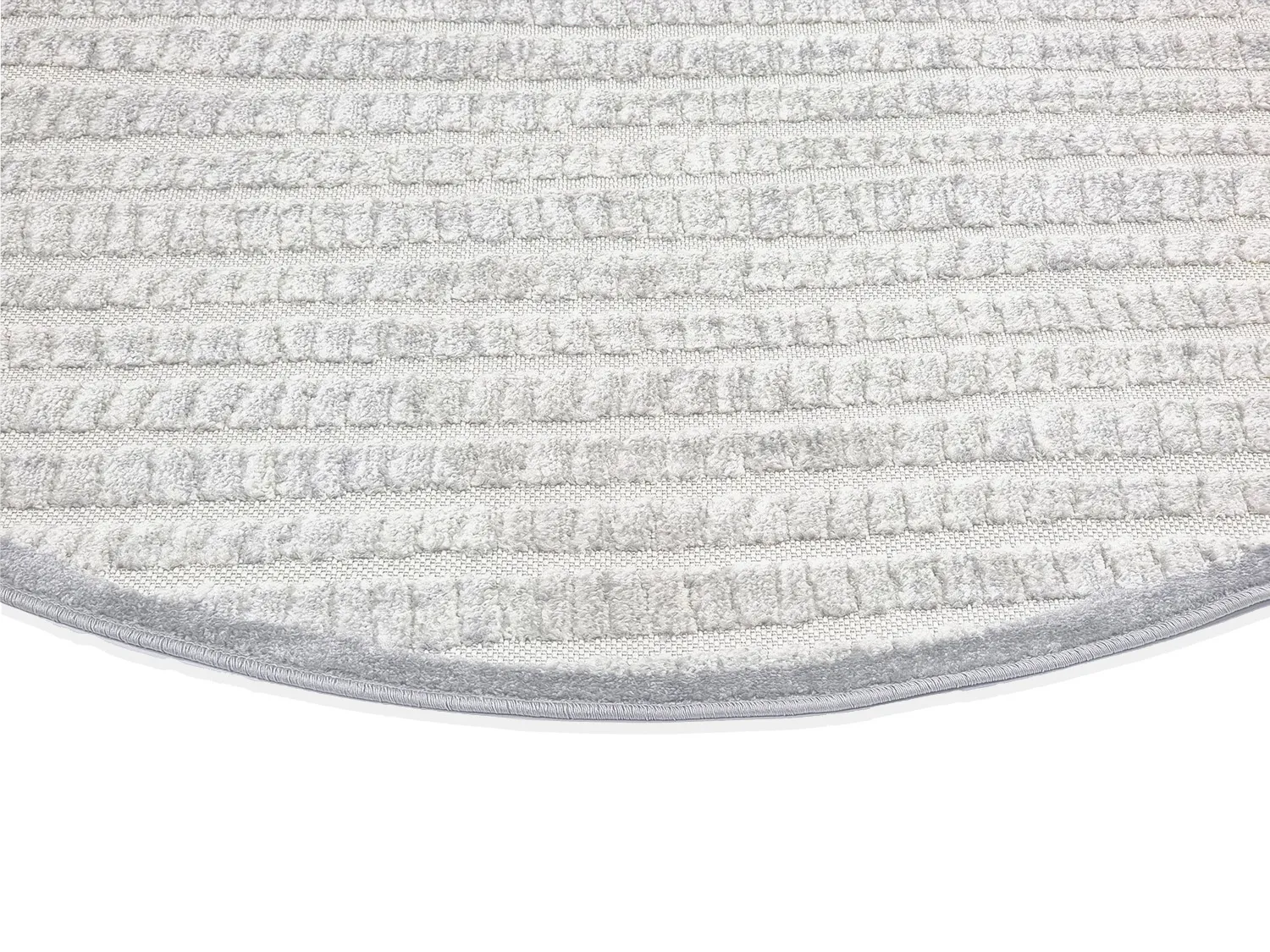 Okrągły dywan - Indoor/Outdoor Kendall (cream/szary)