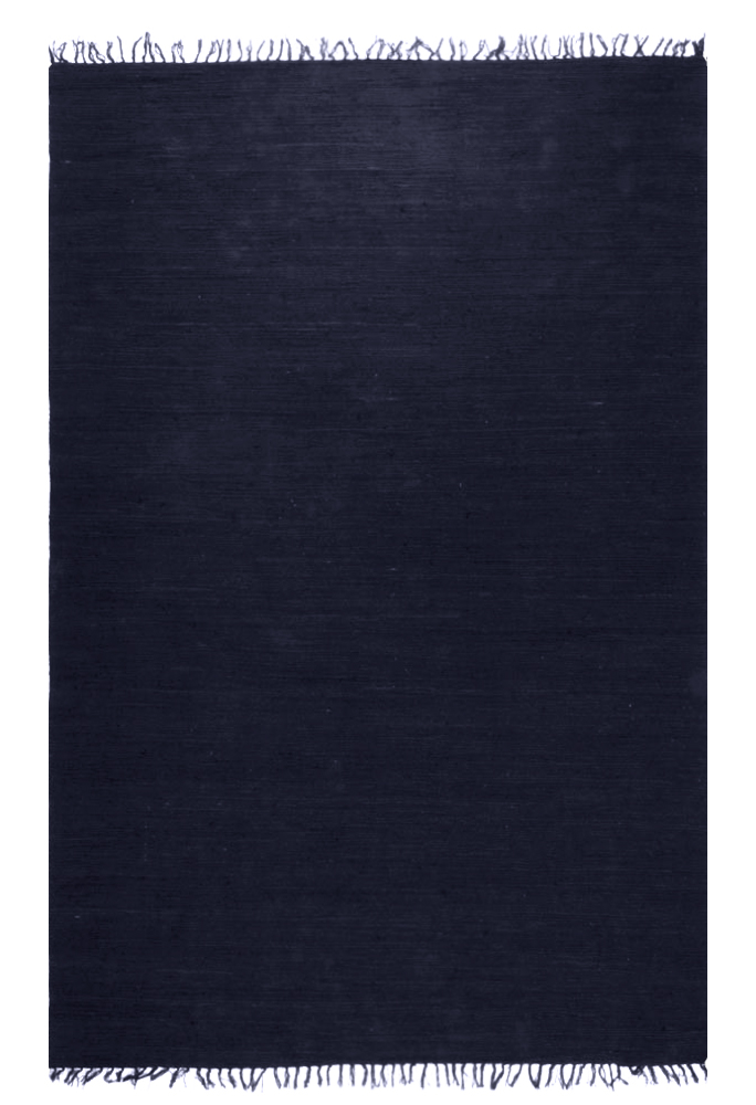 Dywan bawełniany - Silje (niebieski/ciemny niebieski)