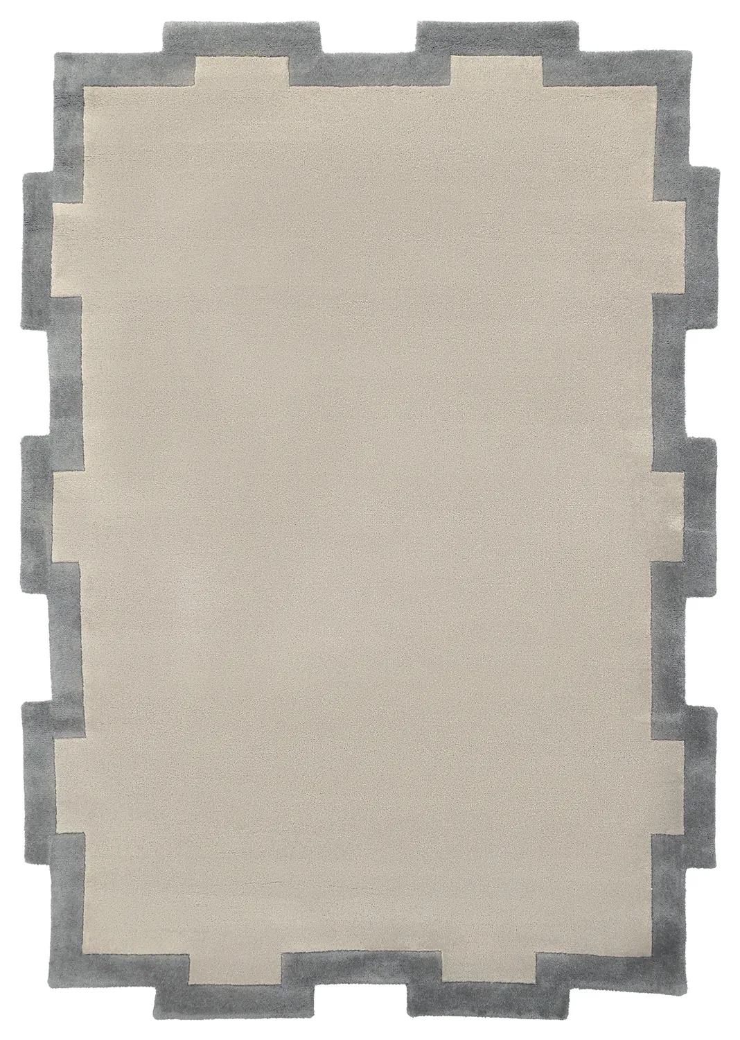 Dywan wełniany - Agra Hand Tufted Wool Premium (szary)