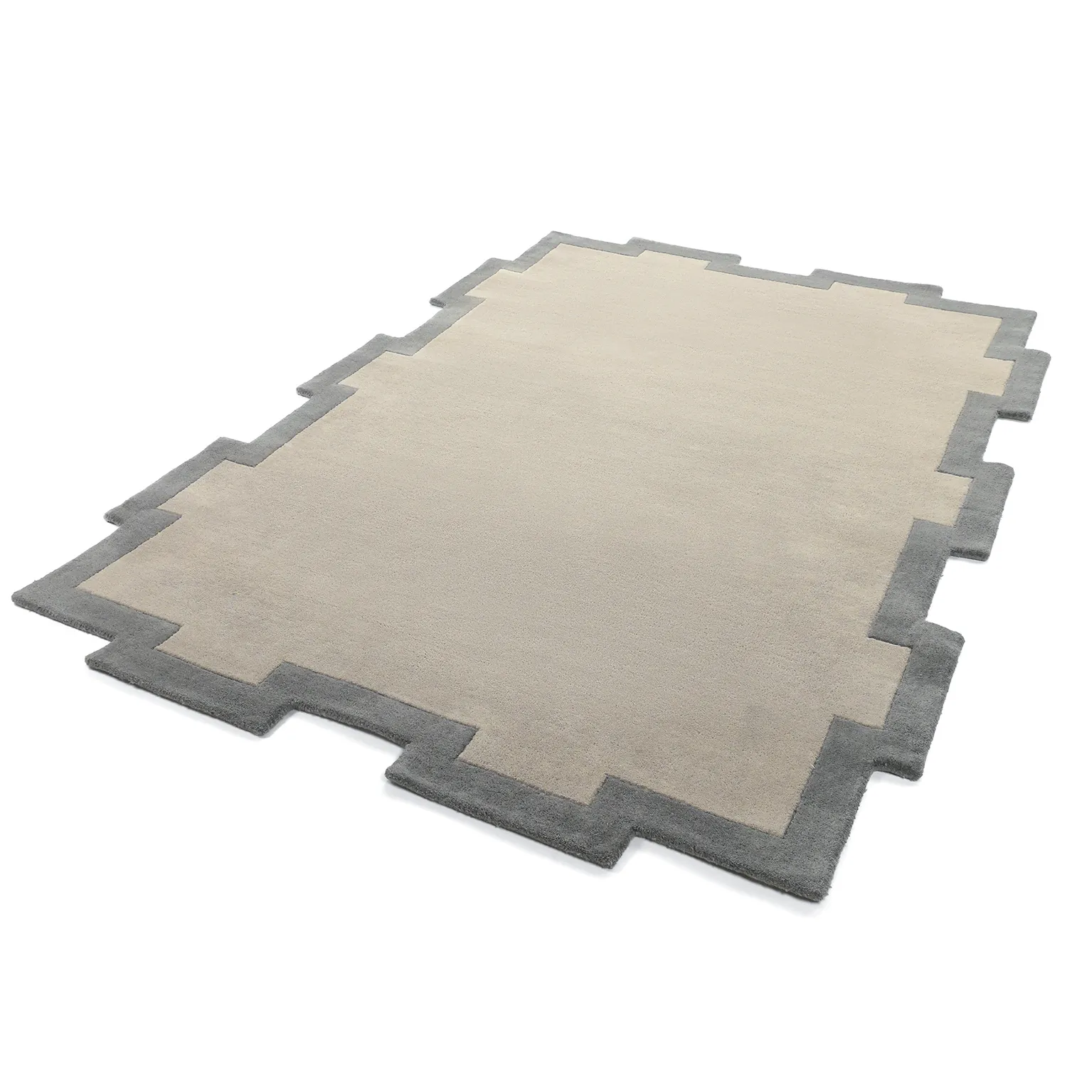 Dywan wełniany - Agra Hand Tufted Wool Premium (szary)