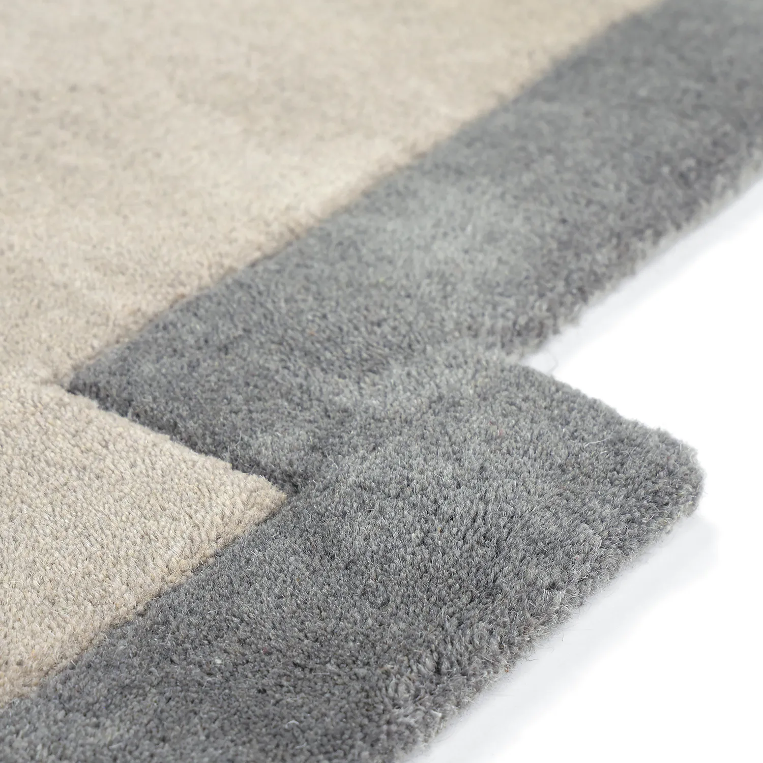 Dywan wełniany - Agra Hand Tufted Wool Premium (szary)
