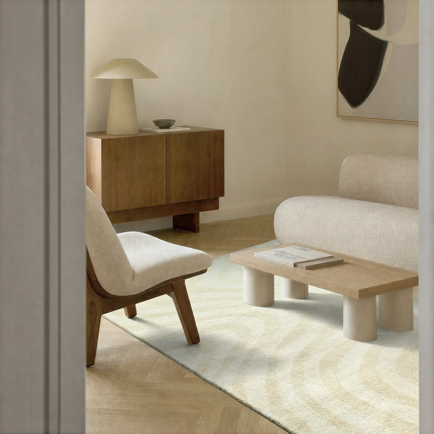 Dywan wełniany - Aiz Hand Tufted Wool Premium (szary)