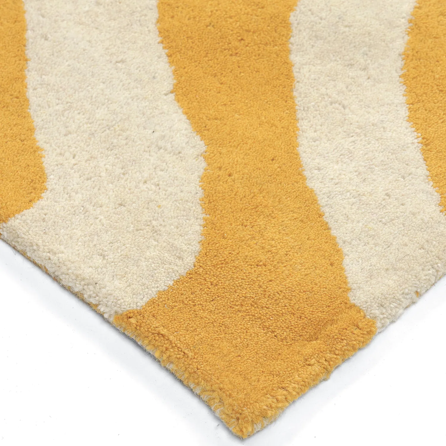 Dywan wełniany - Aiz Hand Tufted Wool Premium (żółty)