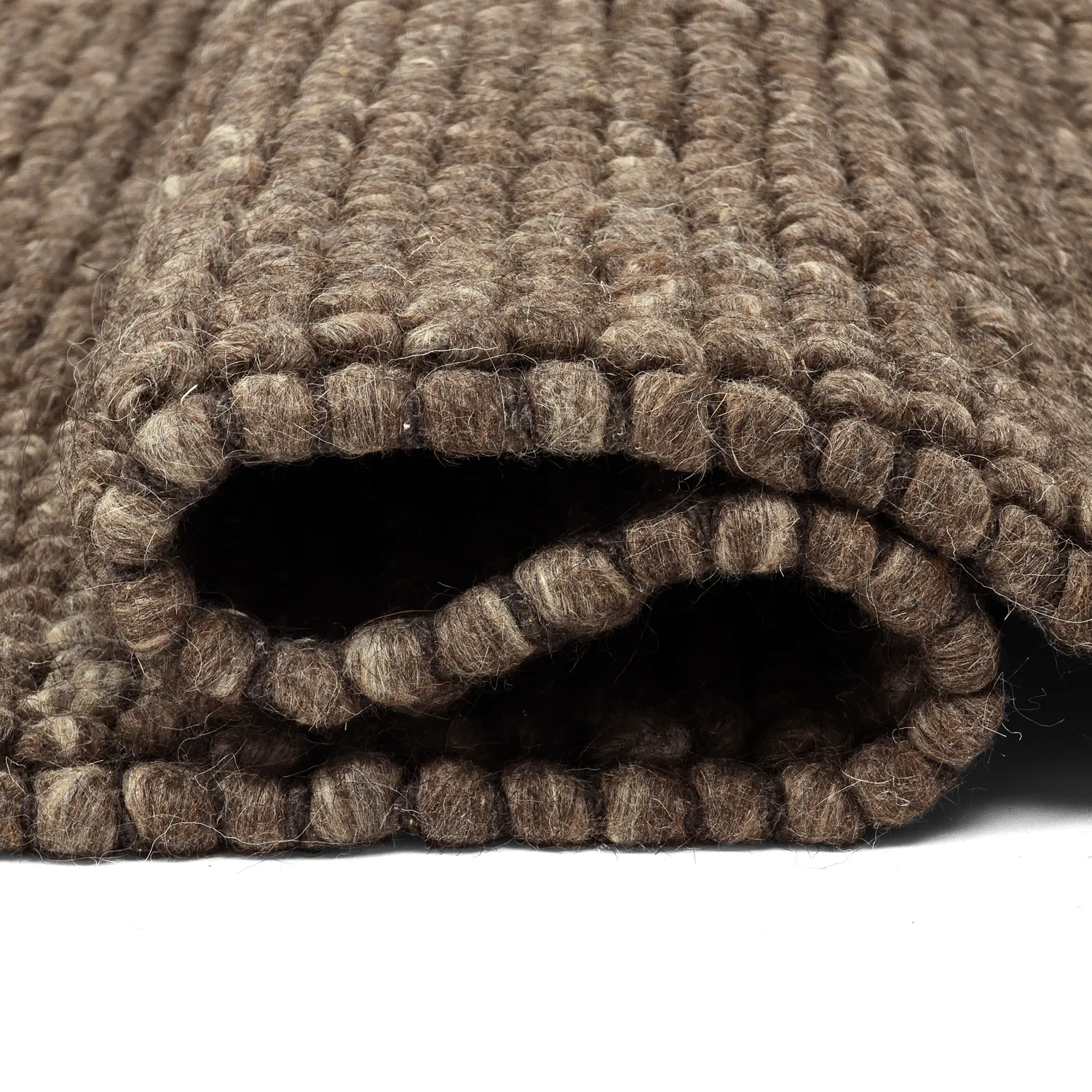 Dywan wełniany - Avafors Wool Bubble (brązowy/beżowy)