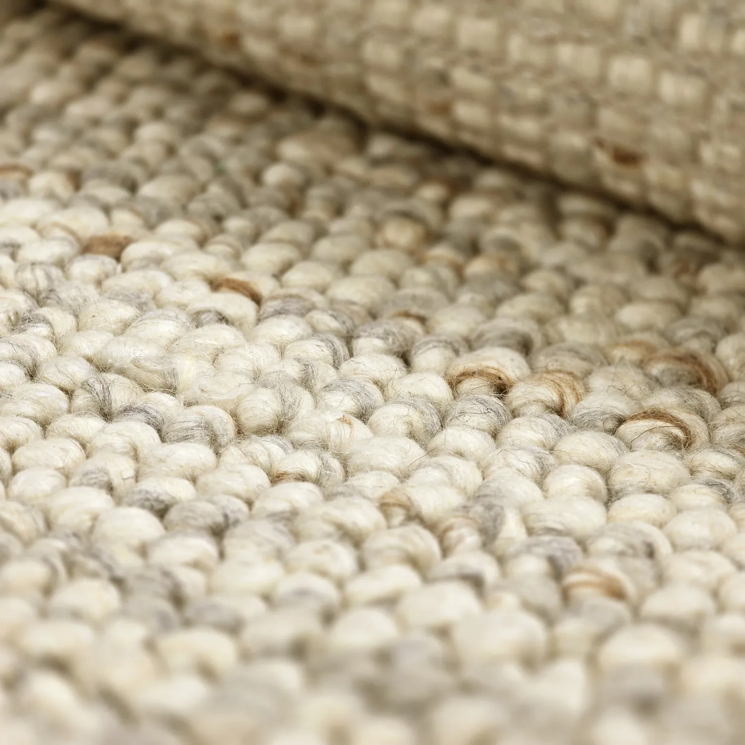 Okrągły dywan - Avafors Wool Bubble (szary/beżowy)