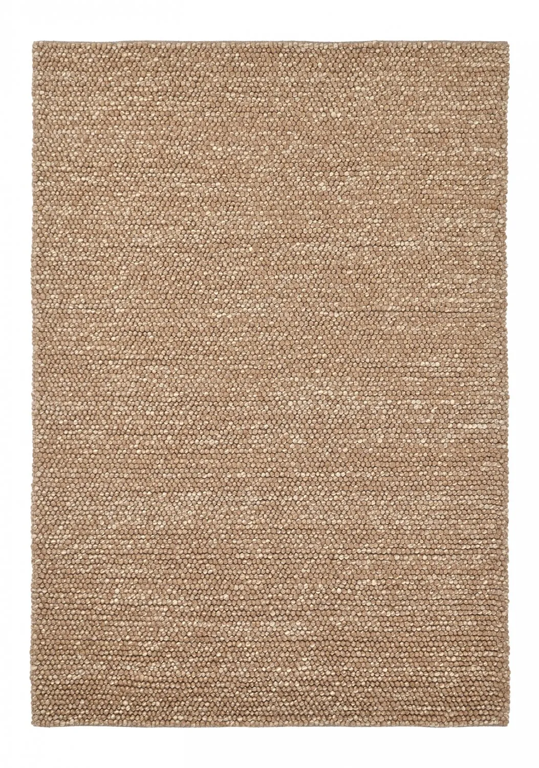 Dywan wełniany - Avafors Wool Bubble (jasnobrązowy/biały)