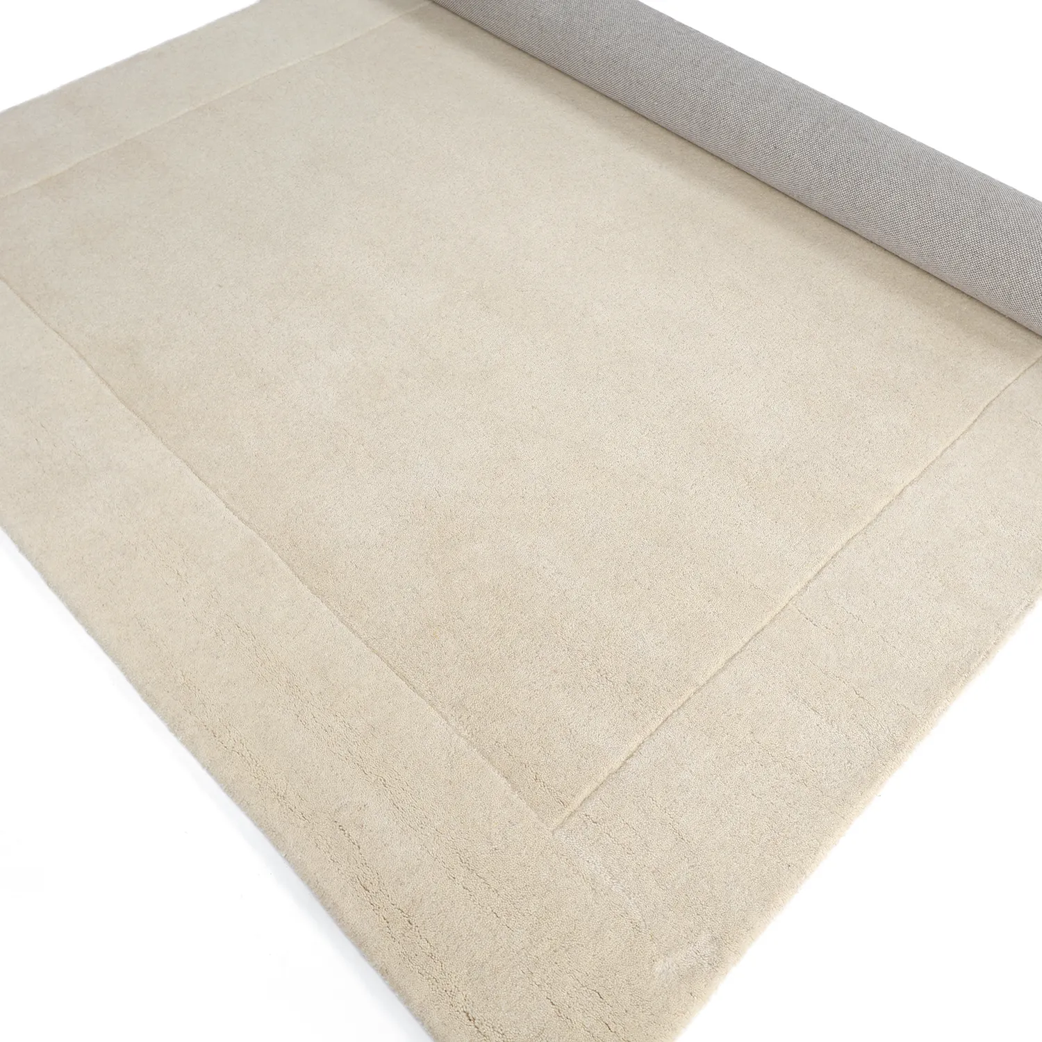 Dywan wełniany - Gaya Hand Tufted Wool Premium (kremowy/biały)