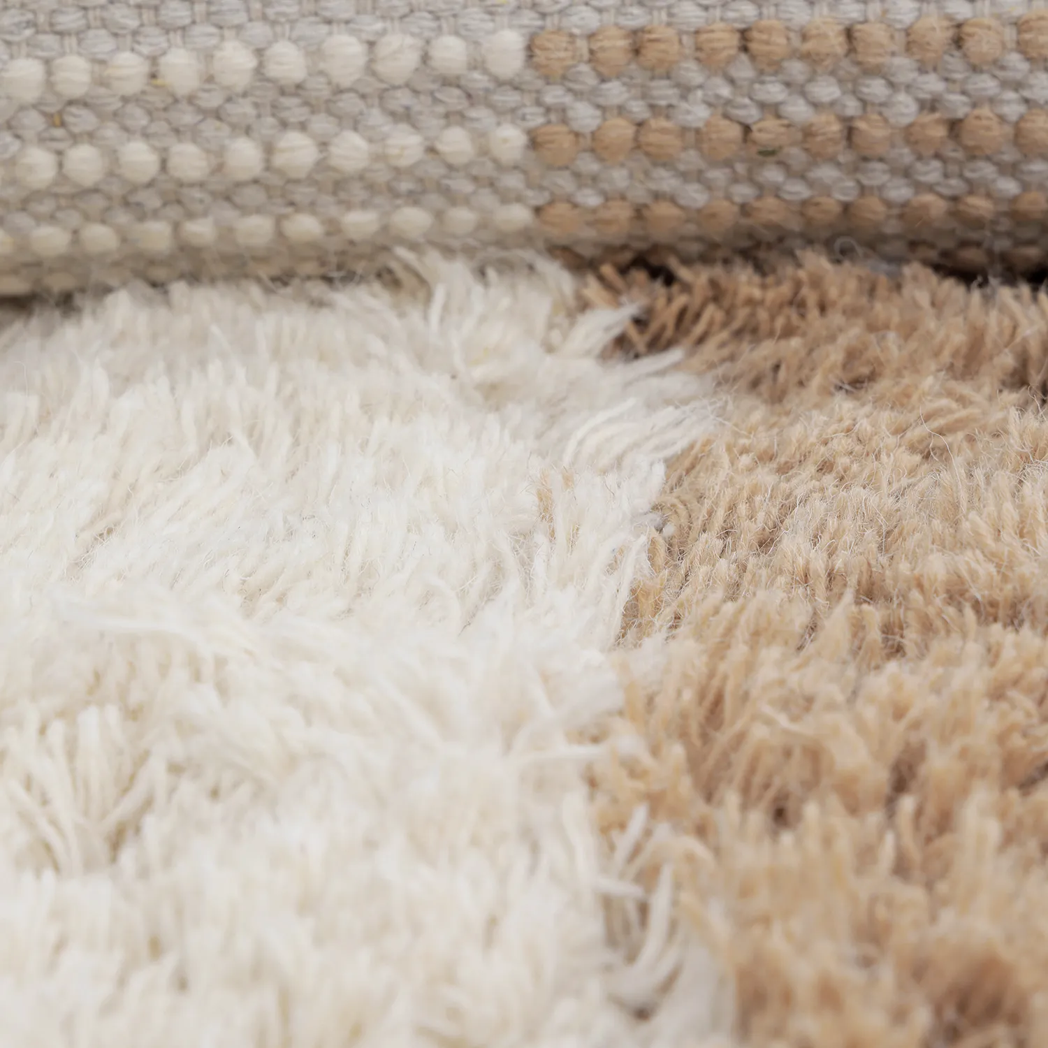 Dywan wełniany - Khenifra Handknot Wool Premium (krem/beżowy)