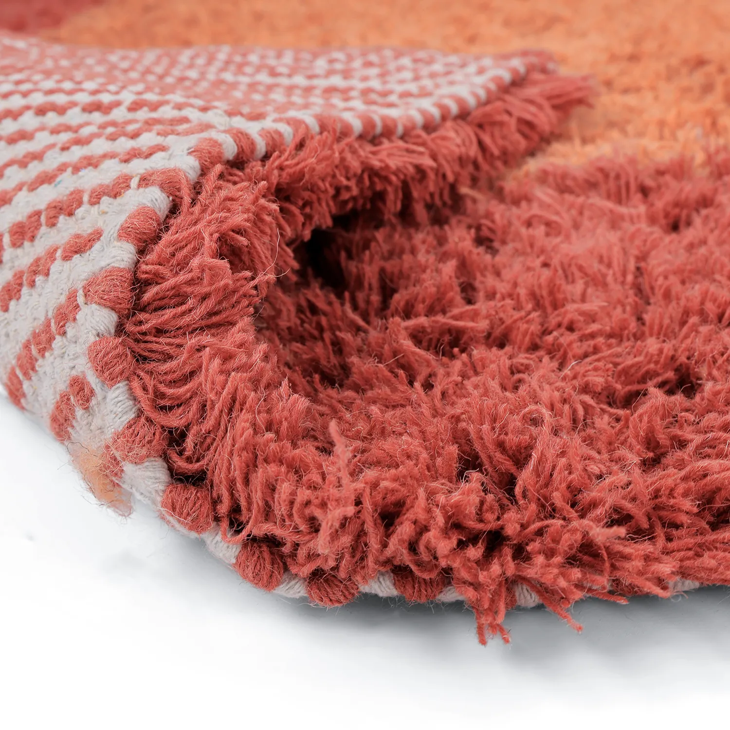 Dywan wełniany - Khenifra Handknot Wool Premium (pomarańczowy/czerwony)
