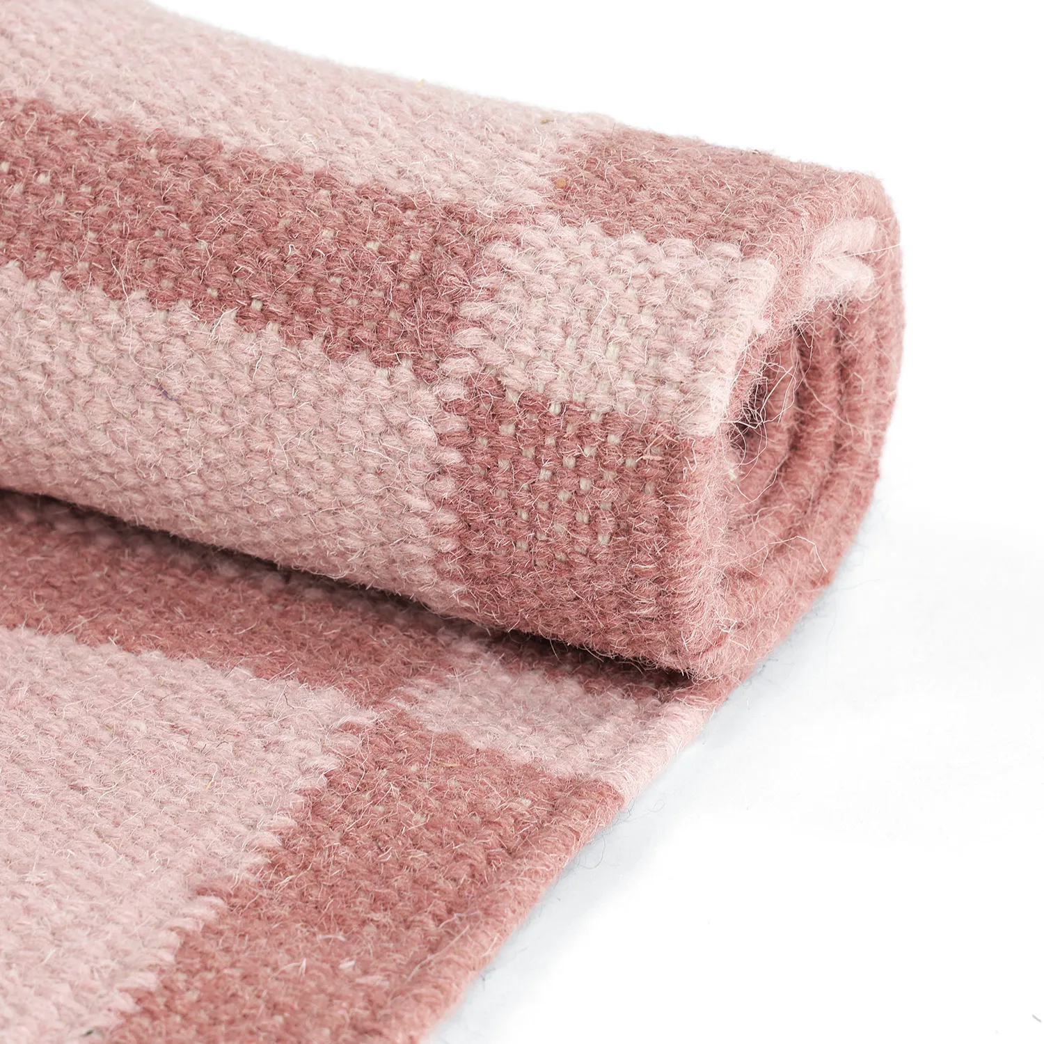 Dywan wełniany - Lausanne Flatweave Tufted Premium (różowy)