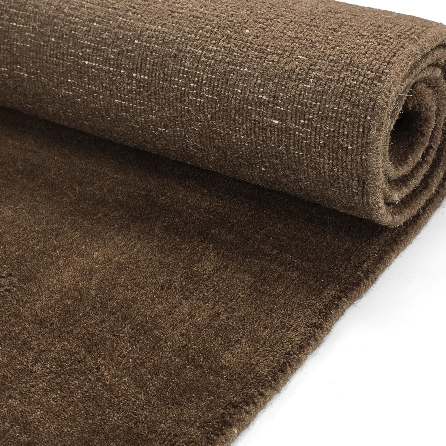 Dywan wełniany - Rozel Handloom Wool Premium (brązowy)