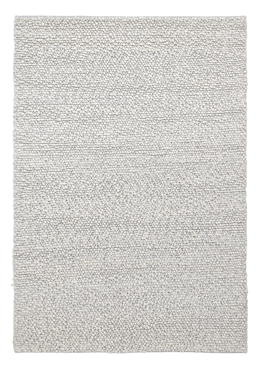 Dywan wełniany - Sala Irregular Wool Bubble (jasnoszary melanż)