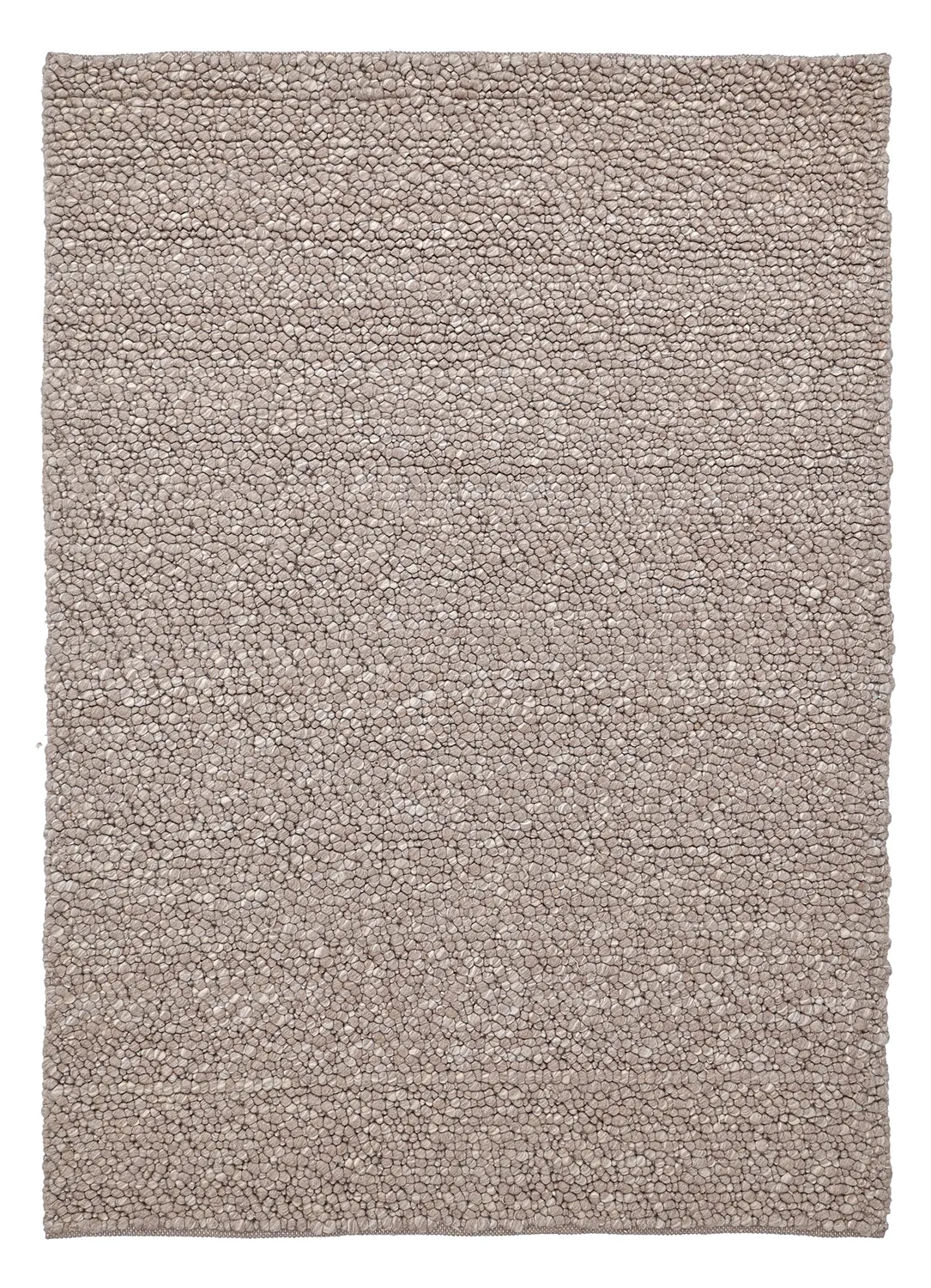 Dywan wełniany - Sala Irregular Wool Bubble (taupe/biały melanż)