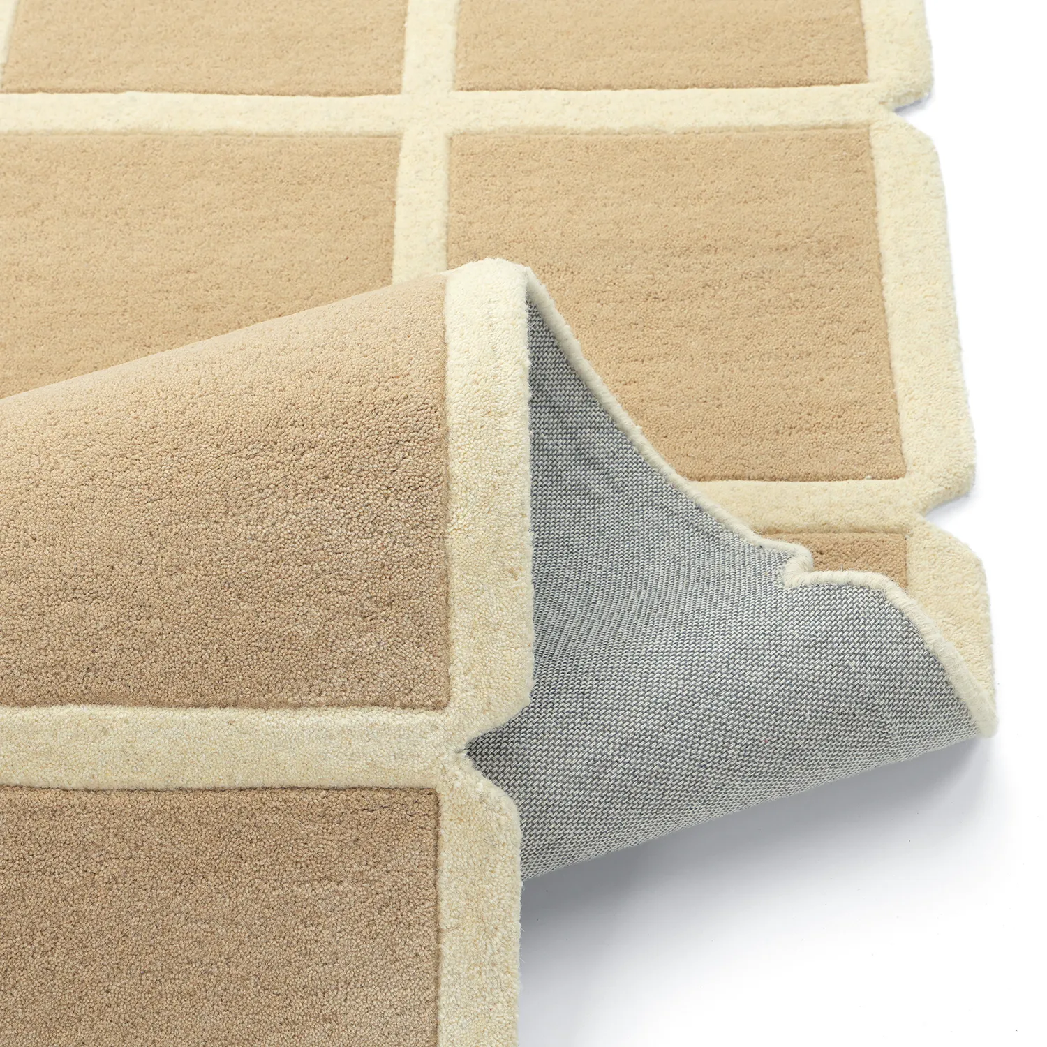 Dywan wełniany - Syl Hand Tufted Wool Premium (beżowy/kremowy)