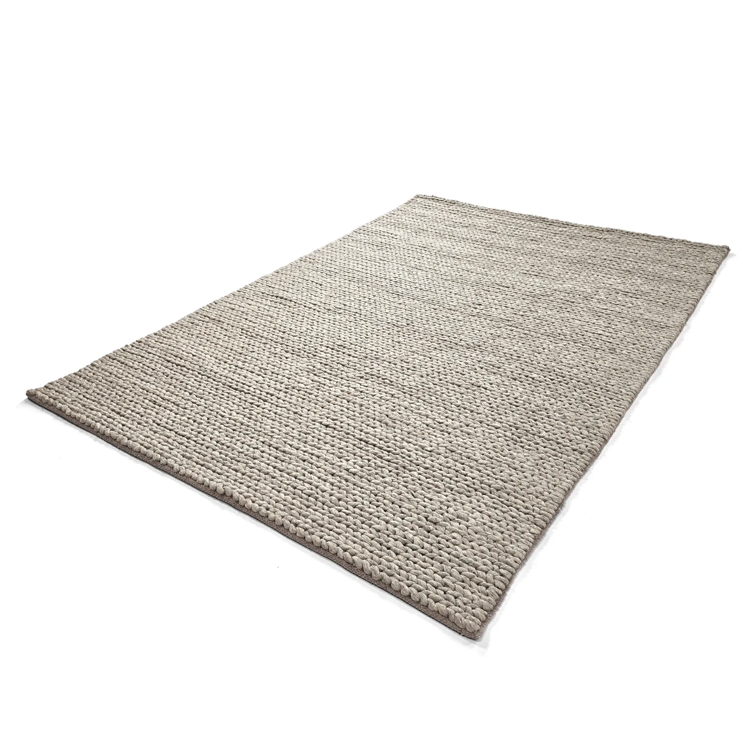 Dywan wełniany - Talvia Braided Wool (szary)