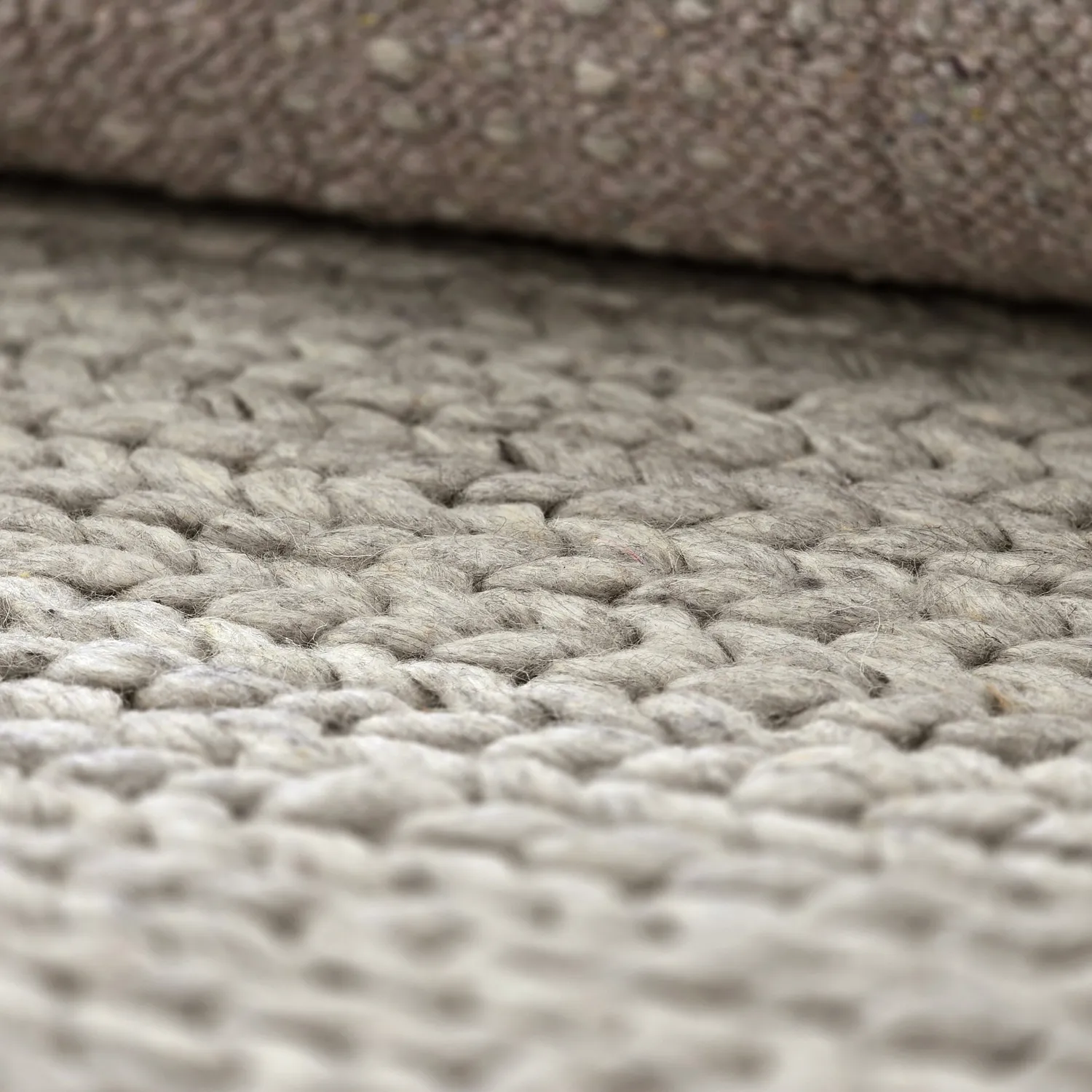 Dywan wełniany - Talvia Braided Wool (szary)