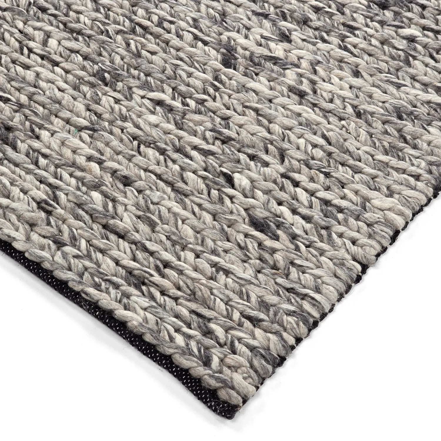 Dywan wełniany - Talvia Braided Wool (ciemnoszary)