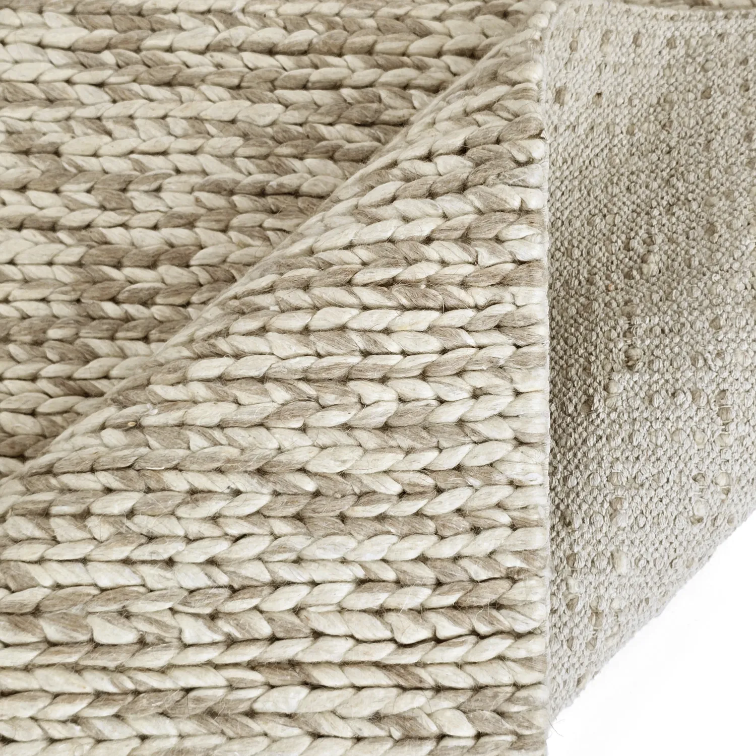 Dywan wełniany - Talvia Braided Wool (natura)
