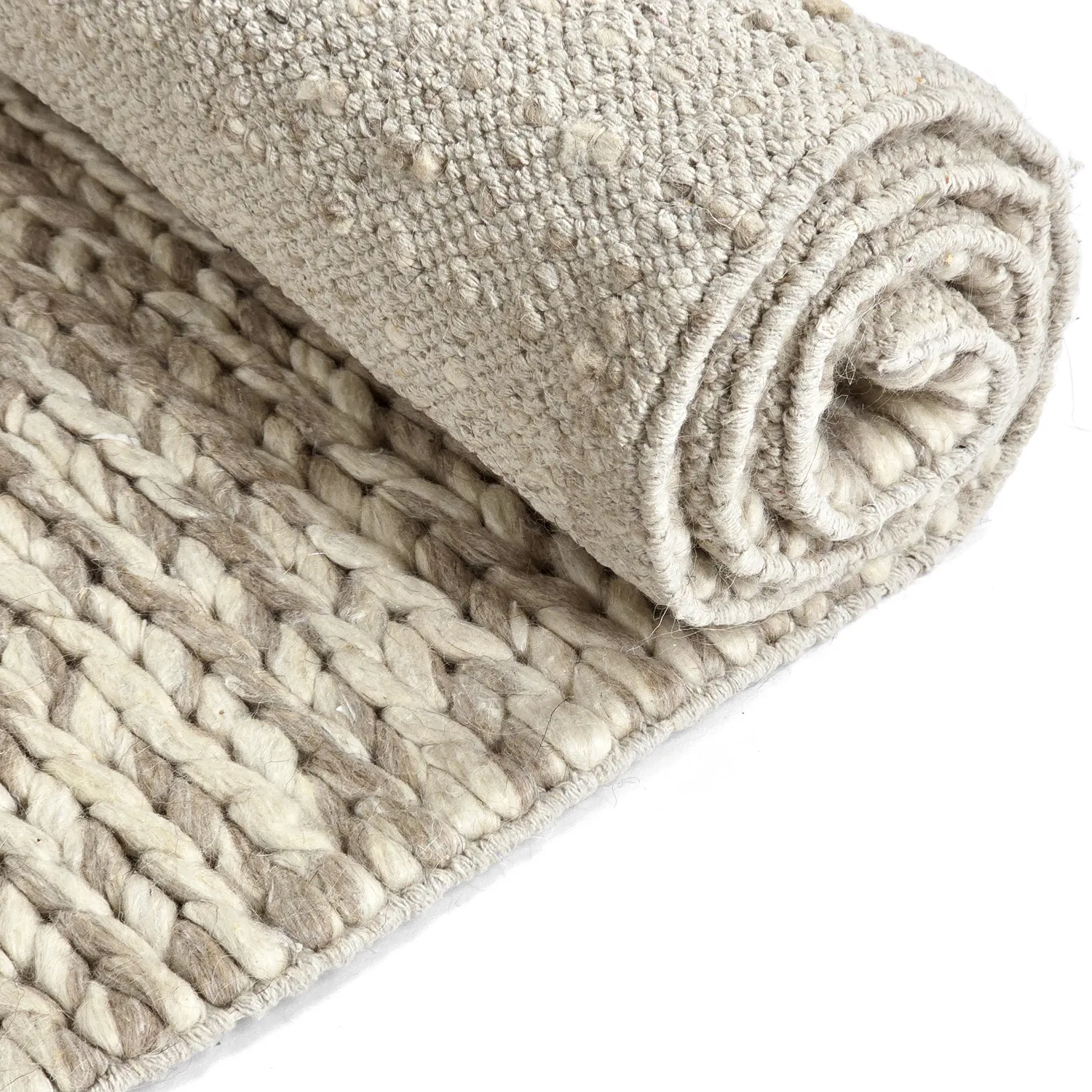 Dywan wełniany - Talvia Braided Wool (natura)