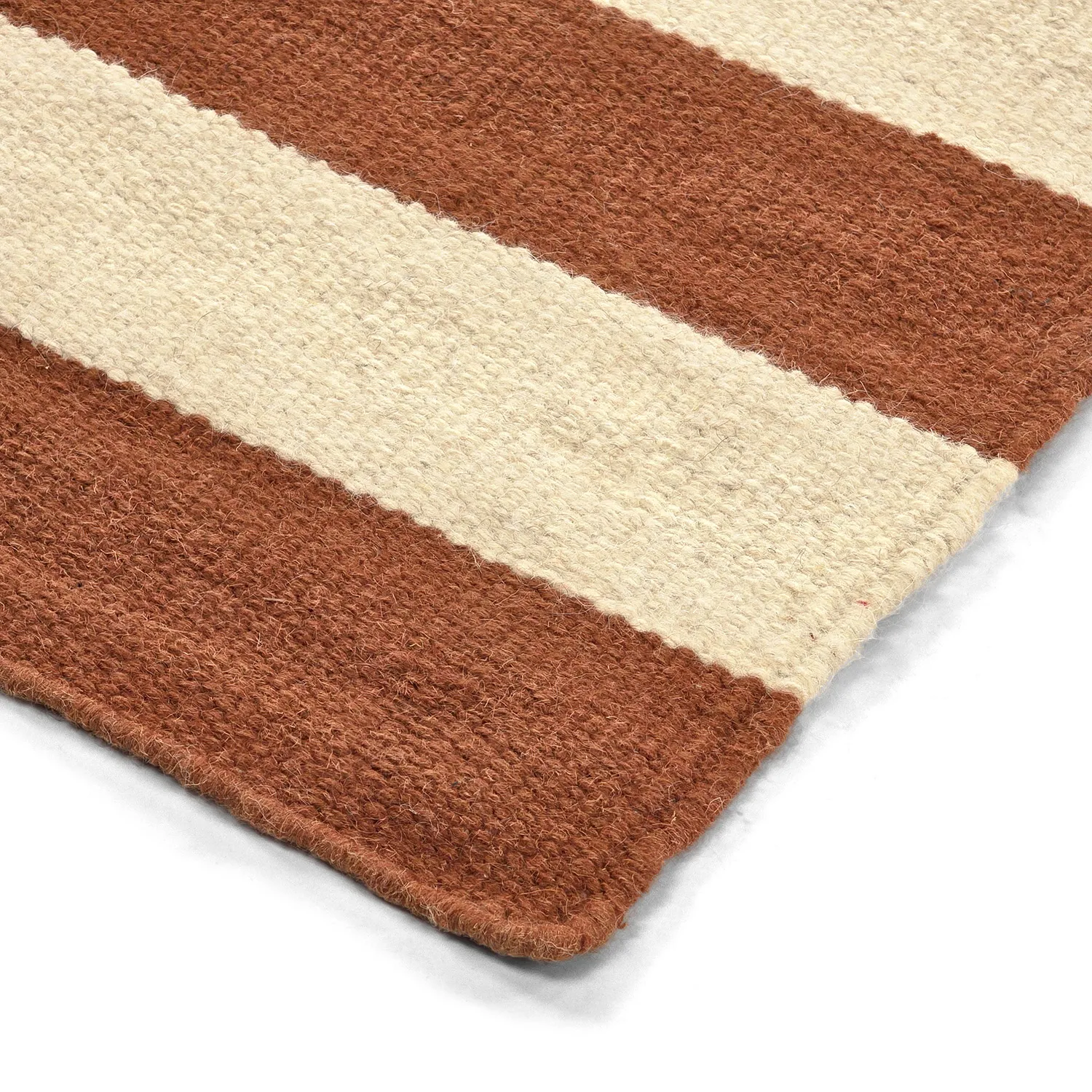 Dywan wełniany - Torquay (cynamon/biały)