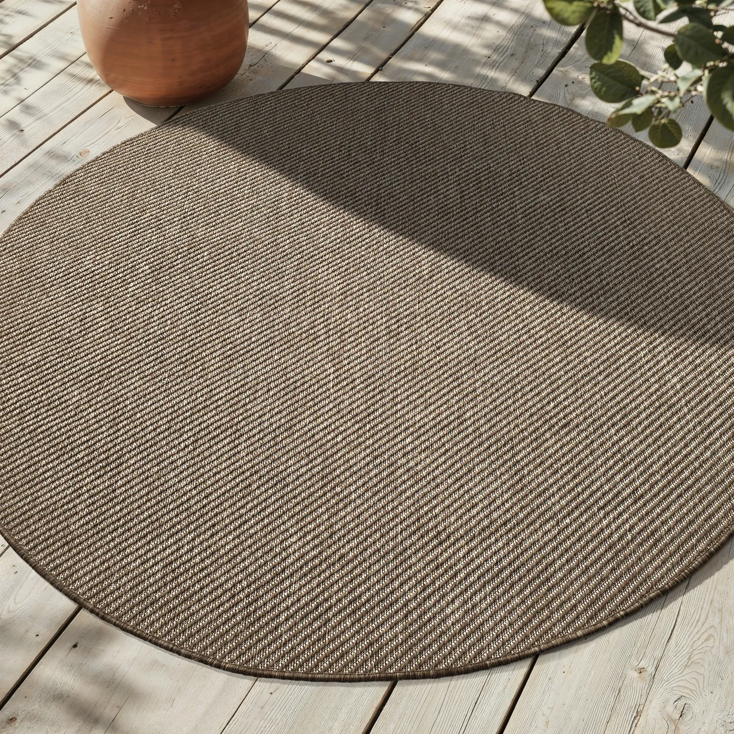 Okrągły dywan - Indoor/Outdoor Bennett (beżowy)