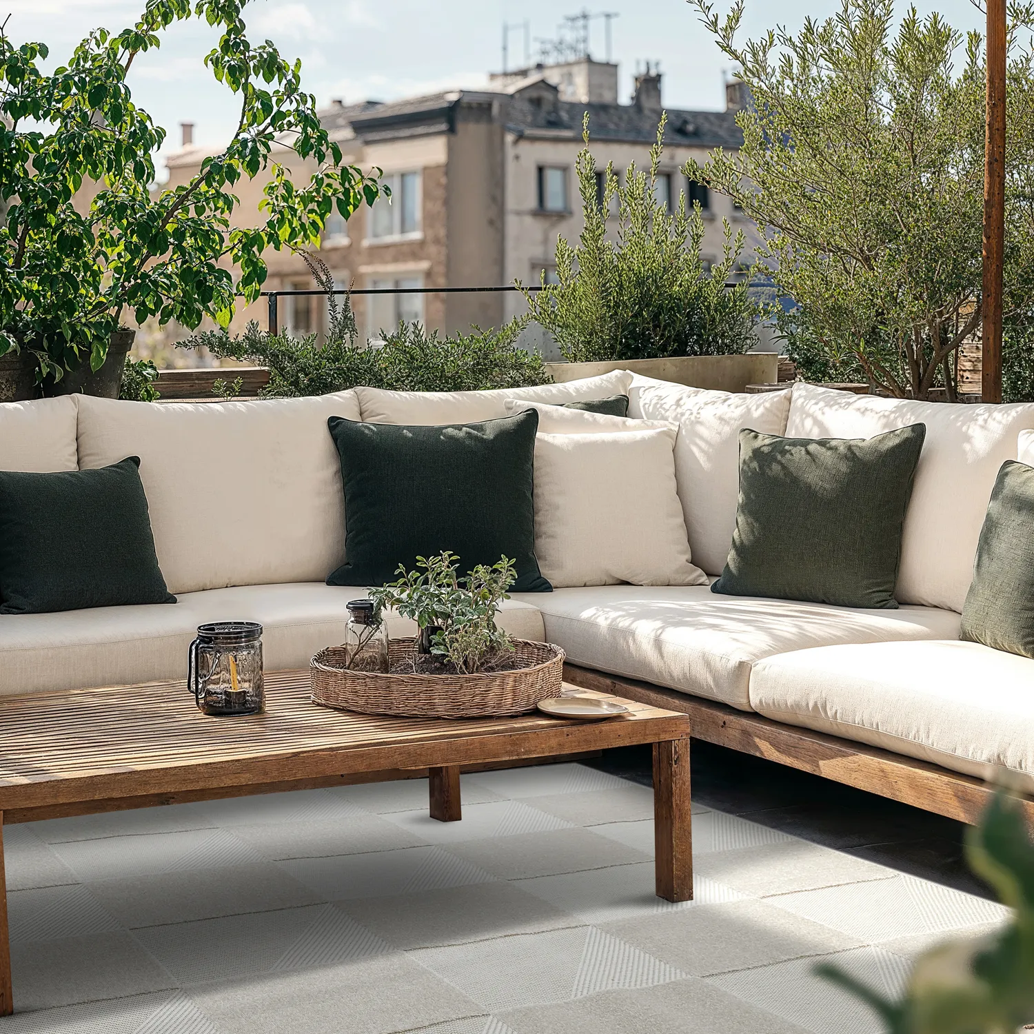 Shaggy Indoor/Outdoor - Carlisle (beżowy)