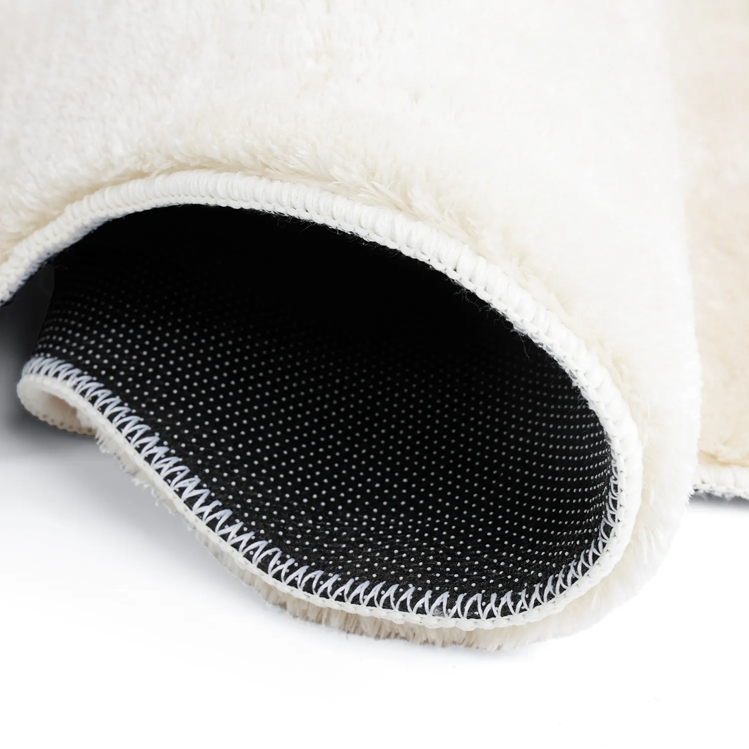 Falowany Dywan Chodnikowy - Aranga Super Soft Fur (beżowy)