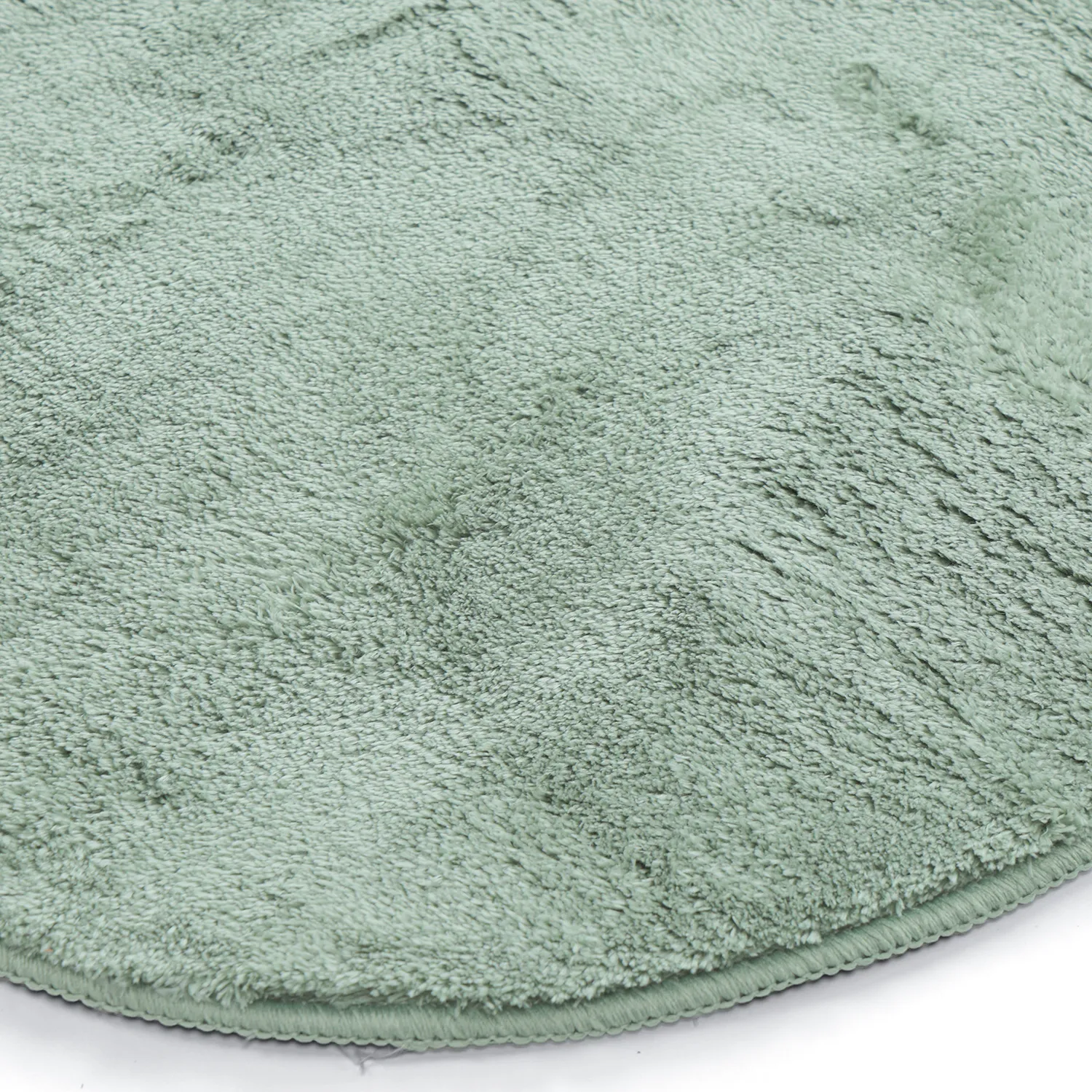 Falowany Dywan Chodnikowy - Aranga Super Soft Fur (zielony)