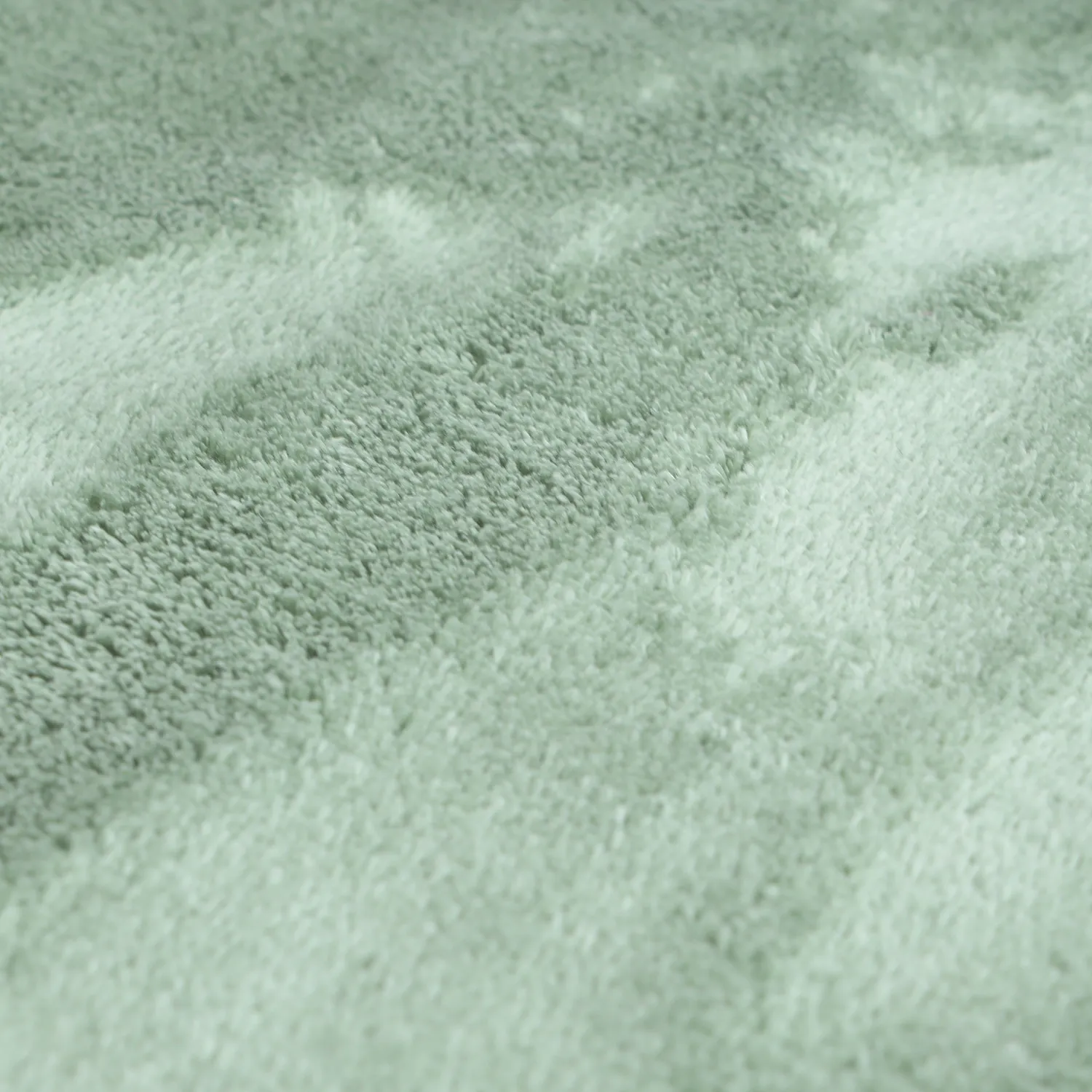 Falowany Dywan Chodnikowy - Aranga Super Soft Fur (zielony)