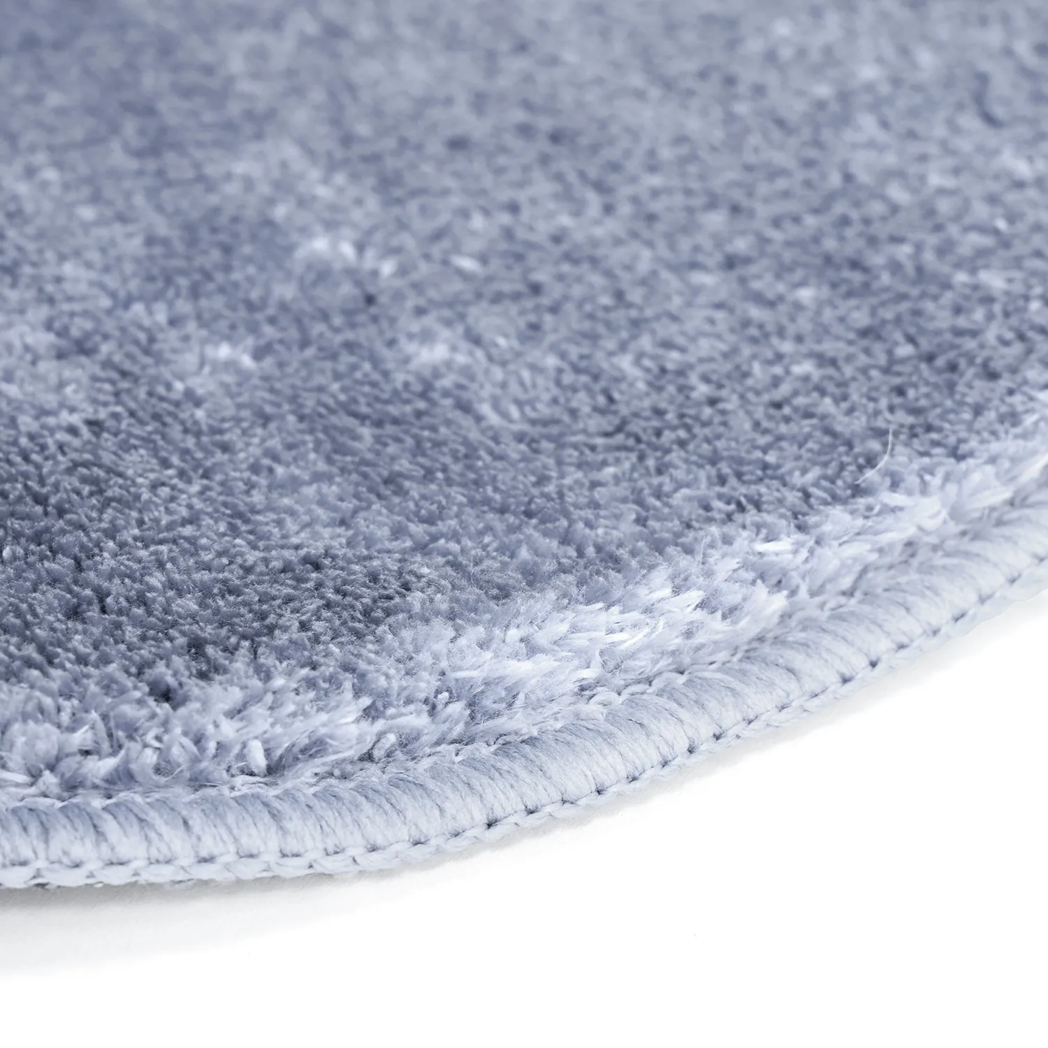 Falowany Dywan Chodnikowy - Aranga Super Soft Fur (stalowy niebieski)