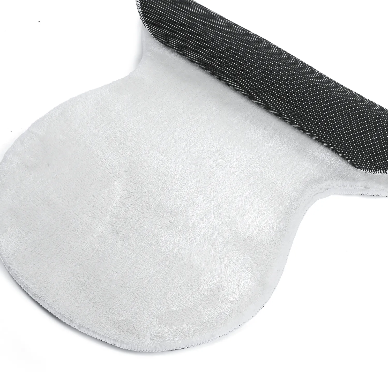 Falowany Dywan Chodnikowy - Aranga Super Soft Fur (biały)