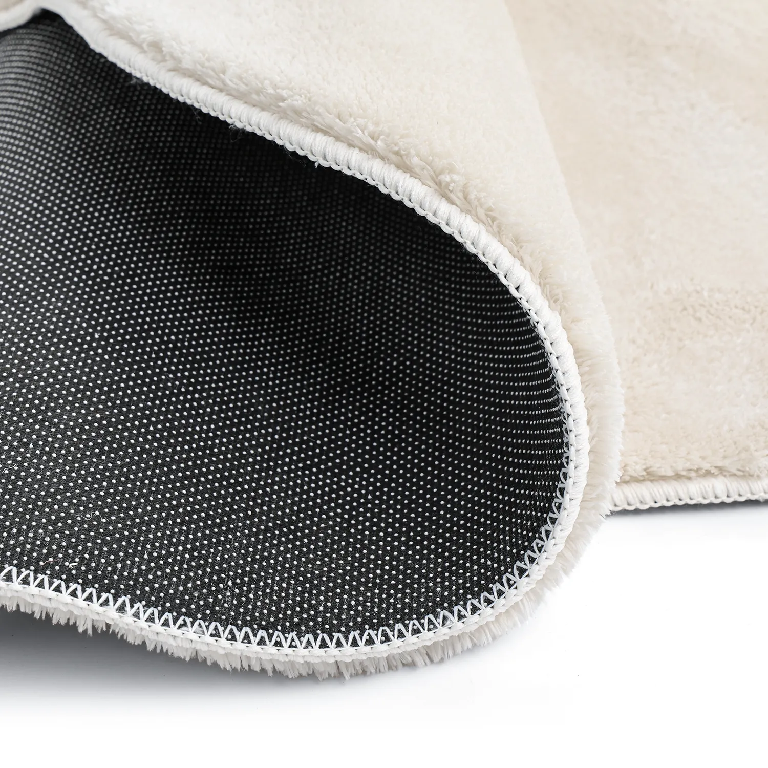 Okrągły Falowany Dywan - Aranga Super Soft Fur (beżowy)