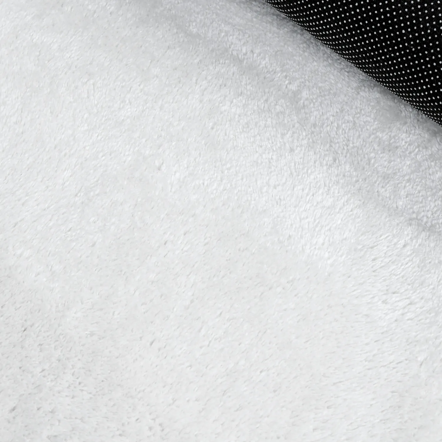 Okrągły Falowany Dywan - Aranga Super Soft Fur (biały)