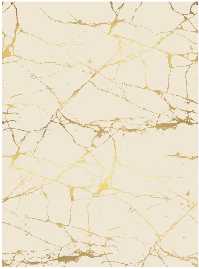 Dywan Wilton - Vieste (czarny/złoty)
