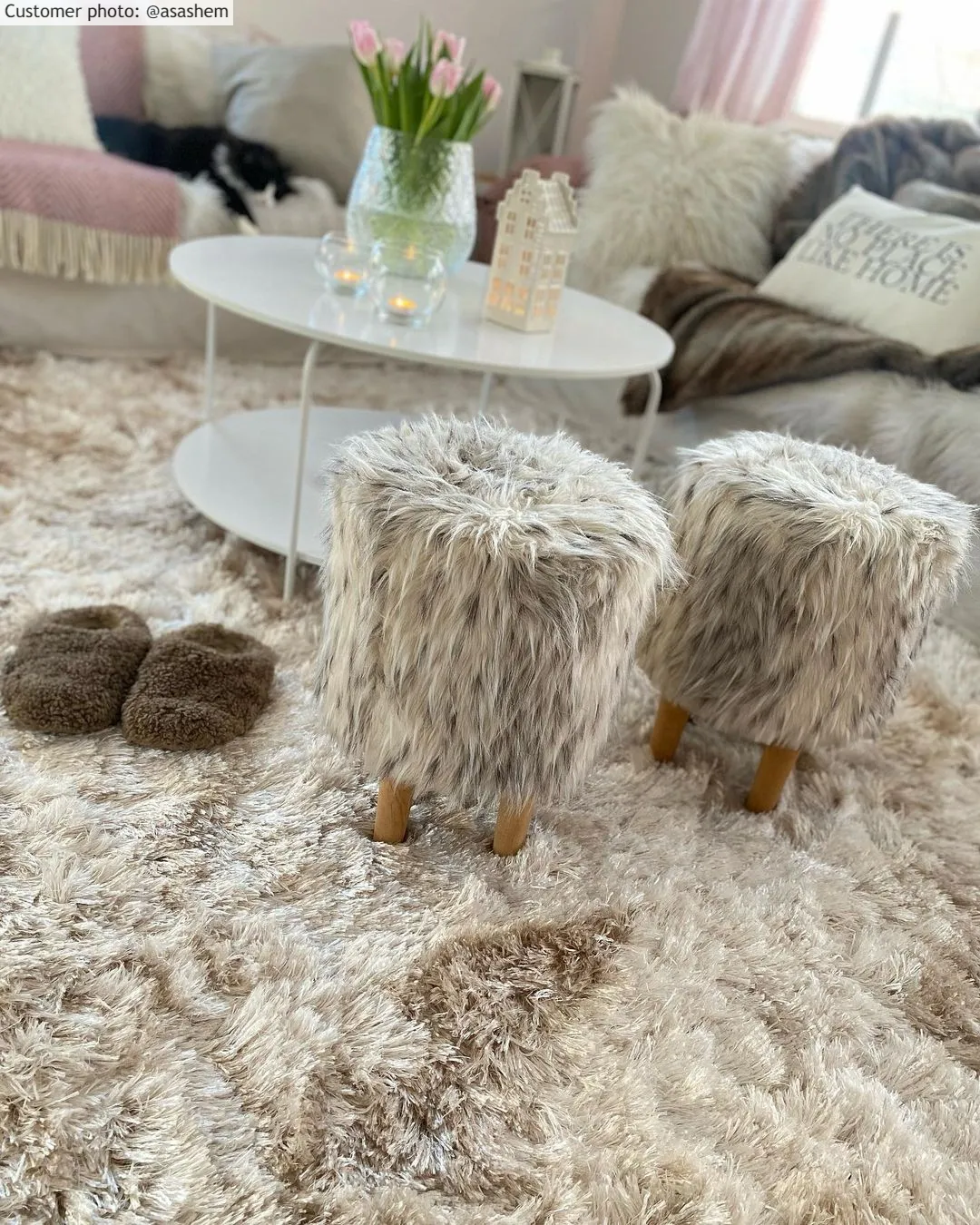 Dywany shaggy - Janjira (offwhite)